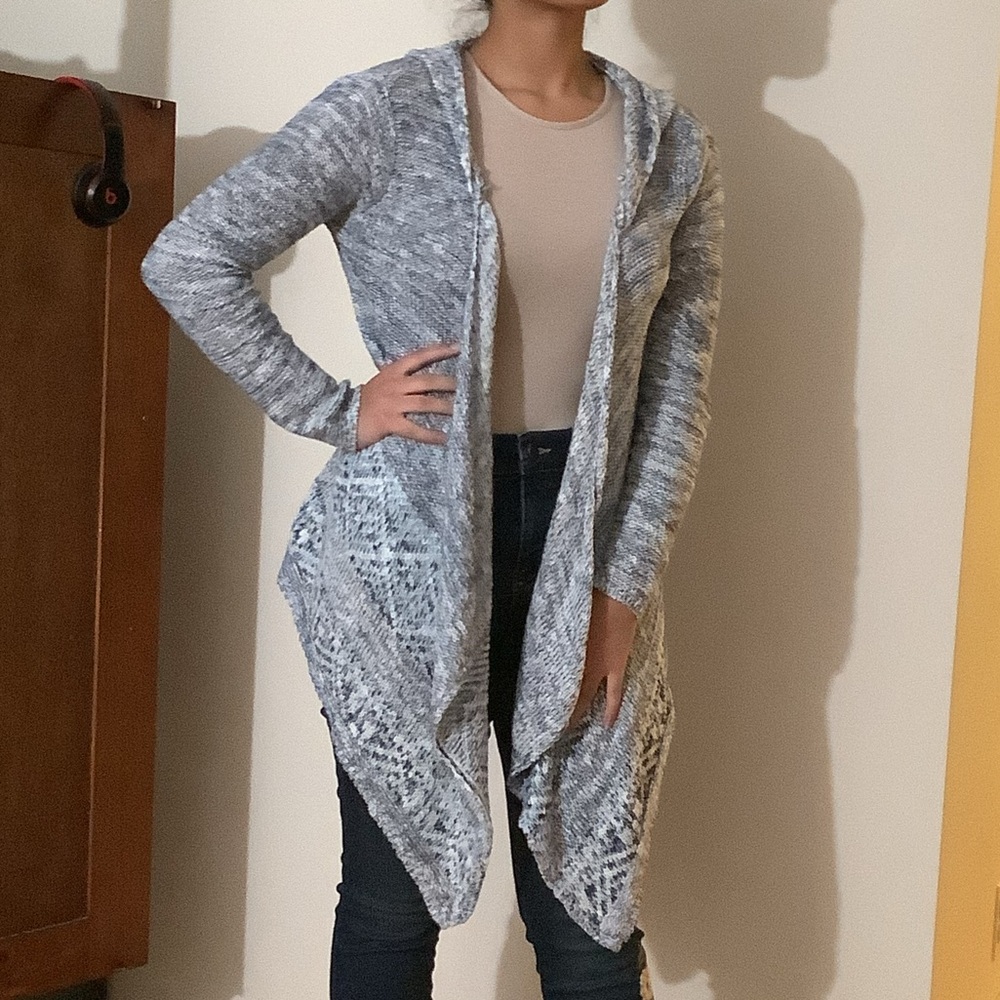 Full tilt hooded cardigan